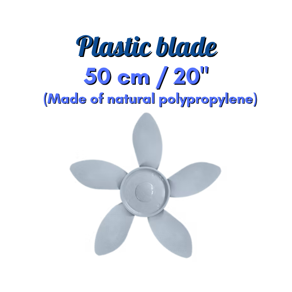 FREAL-2020 20" Floor & Wall Fan – Remote Control, 3 Speed Settings