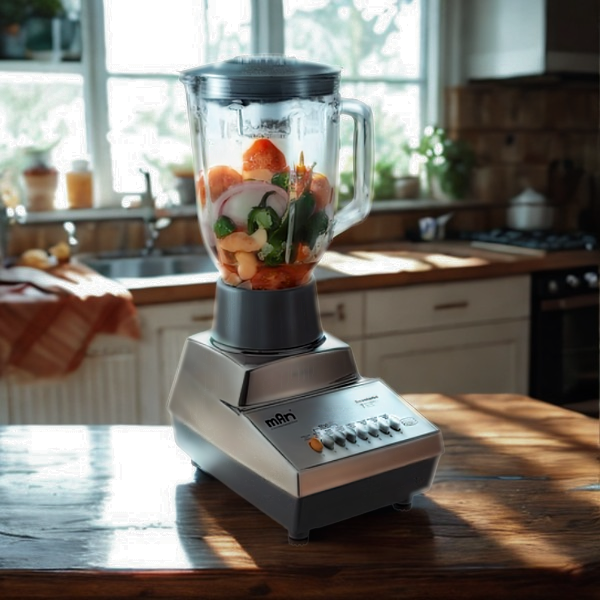 LMV-9090 Glass Jar Blender – 550W Power, 7 Speeds
