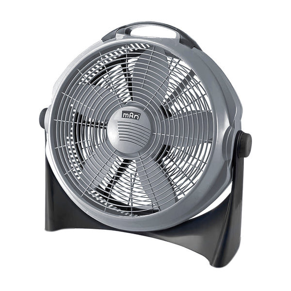 20 inch high velocity floor fan front view, MAN floor fan wall mount bracket.