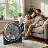 Floor Fan 20"– 3 Speed Settings