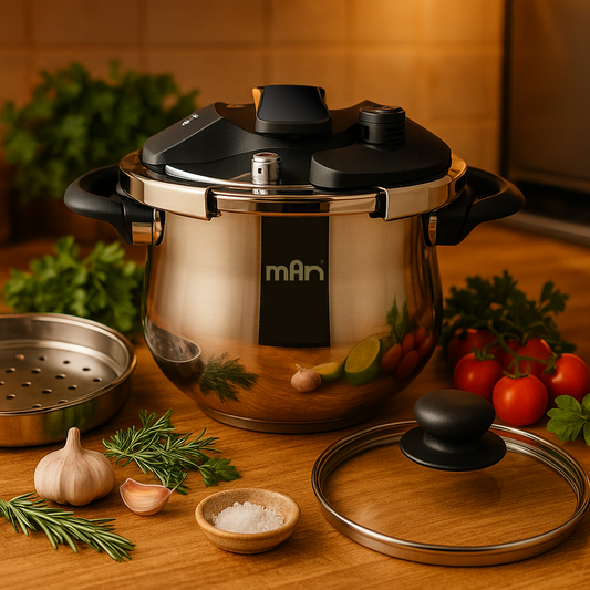 7 Quart Stainless Steel Pressure Cooker