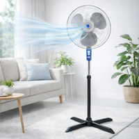 M BLUE 0018 Smart Pedestal Fan – 18" High-Velocity Blade with App Control & Energy Efficiency